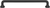 Elizabeth Pull 7 9/16'' cc Matte Black 422-BL