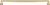 Oskar Pull 12'' cc Warm Brass A107-WB