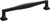 Kate Pull 6 5/16'' cc Matte Black A205-BL