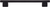 Holloway Pull 7 9/16'' cc Matte Black A515-BL