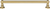 Victoria Appliance Pull 18'' cc Warm Brass A617-WB