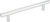 Linea Rail Pull 6 5/16'' cc Polished Chrome A820-CH