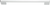 Thin Square Pull 11 5/16'' cc Polished Chrome A866-CH