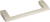 Angled Drop Pull 5 1/16'' cc Brushed Nickel A906-BN