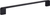 Stainless Clemente Pull 10 1/16'' Matte Black A995-BL