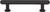 Brockwell Lambert 3 3/4'' cc Bar Pull TK3331BLK