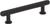 Brockwell Lambert 3 3/4'' cc Bar Pull TK3331BLK