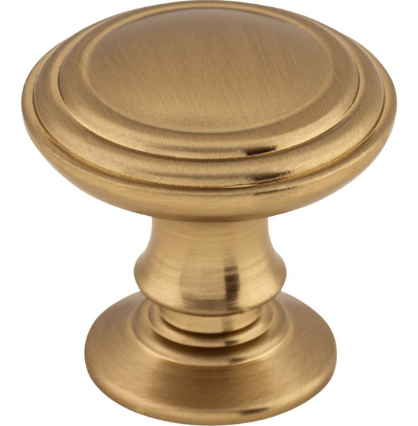 Chareau Reeded Knob 1 1/4'' Honey Bronze