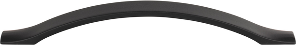 Low Arch Pull 6 5/16'' cc Matte Black A830-BL
