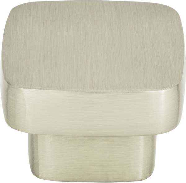 Chunky Knobs Chunky Square Knob Medium 1 7/16'' Brushed Nickel A909-BN