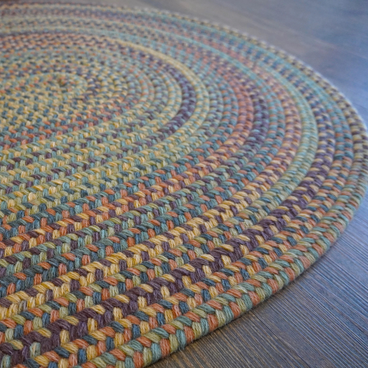 Timeless Wool Braid Oval Rugs | Colonial Mills