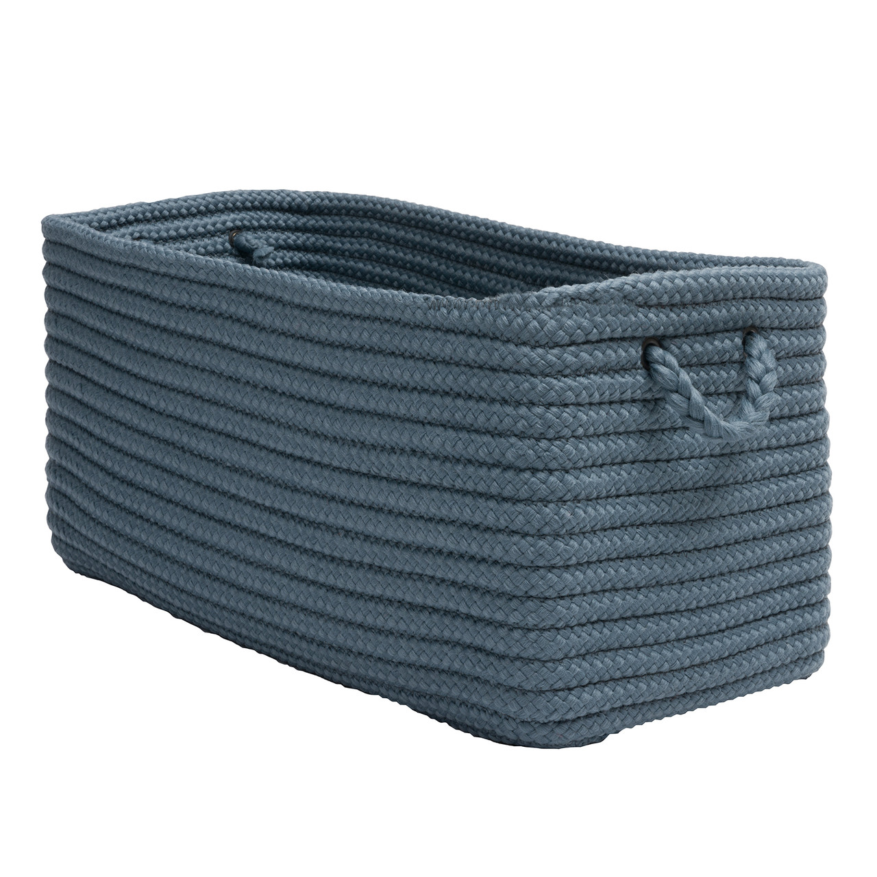 Modern Farmhouse Braided Home Storage Baskets | Colonial Mills