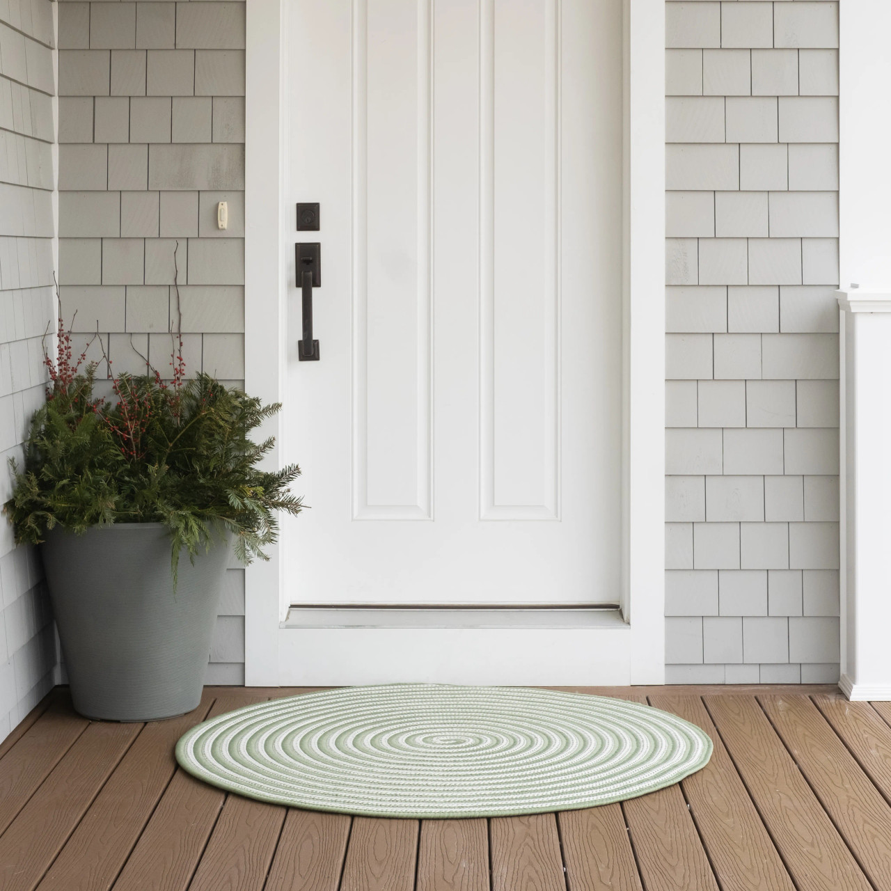 Tiki Spiral Doormats | Colonial Mills