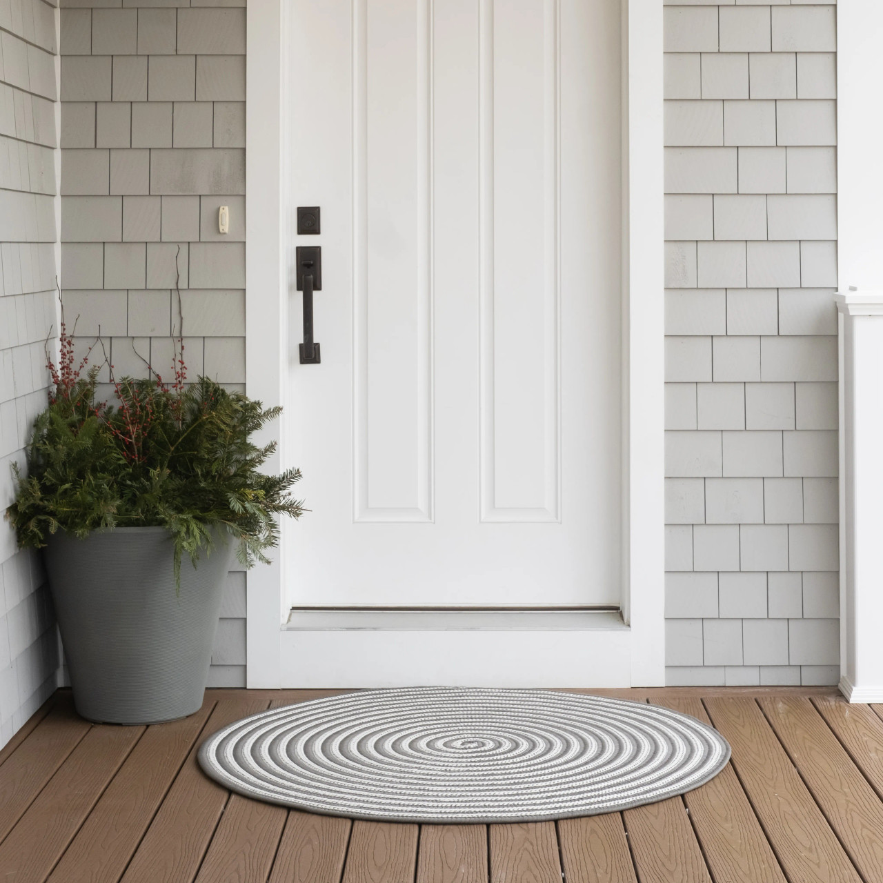 Tiki Spiral Doormats | Colonial Mills