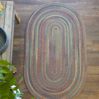 Timeless Wool Braid Oval Rugs | Colonial Mills