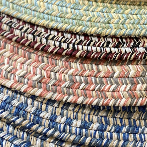 Colonial Mills Braided Wool Runner - Multi 2'6x11' 