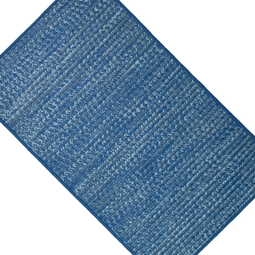 Highland Blue Colonial Mills Crestwood Tweed Rugs Made in the USA