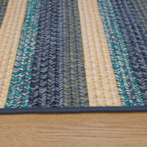 Ashton Tweed Stripe Rectangle Rugs | Colonial Mills