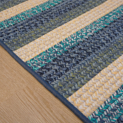 Ashton Tweed Stripe Rectangle Rugs | Colonial Mills