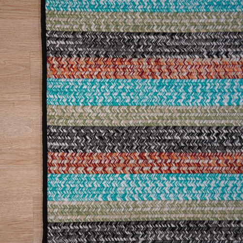 Ashton Tweed Stripe Rectangle Rugs | Colonial Mills