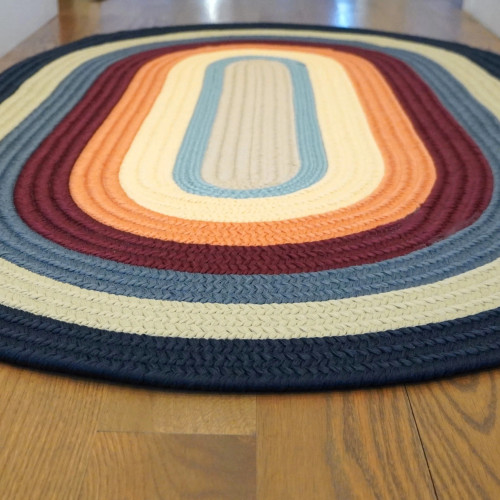 Bryson Multi-Colored Braid Rugs | Colonial Mills