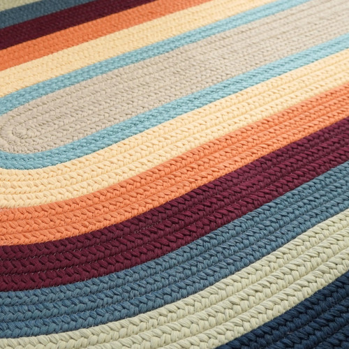 Bryson Multi-Colored Braid Rugs | Colonial Mills