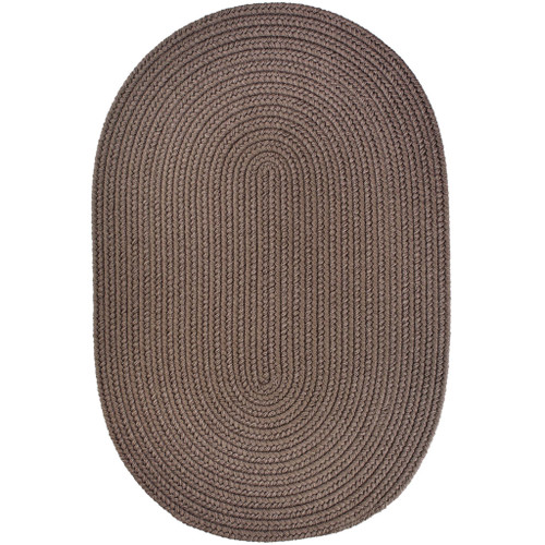 WearEver Area Rug - Oval - S026 Dark Taupe