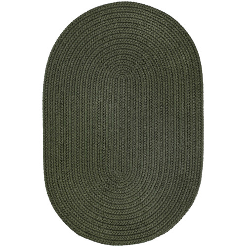 WearEver Area Rug - Oval - S029 Dark Sage
