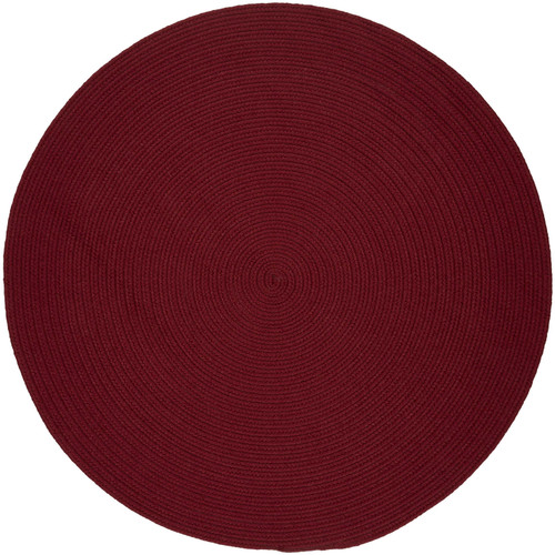 WearEver Area Rug - Round - S005 Colonial Red