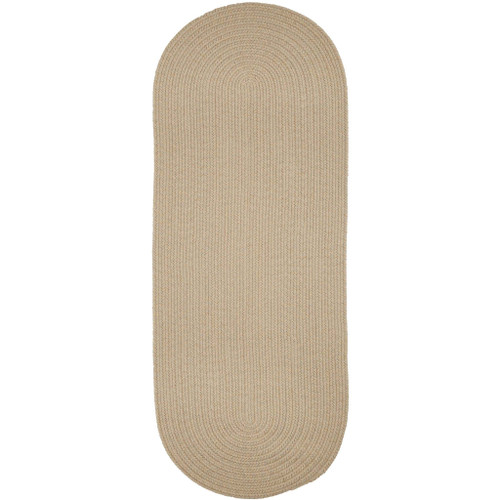 Wool Solids Area Rug - Runner - S100 Sand