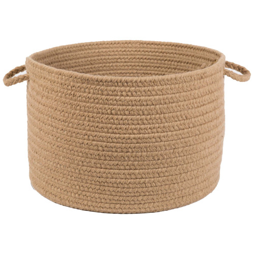 Wool Solids Basket - S114 Taupe