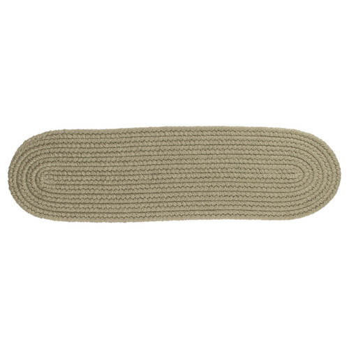 Wool Solids Stair Tread - S111 Moss