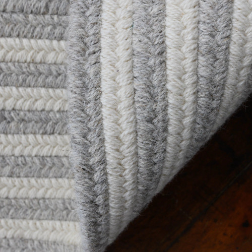 Gray Colonial Mills Narragansett Rugs Braided Rugs Made in the USA