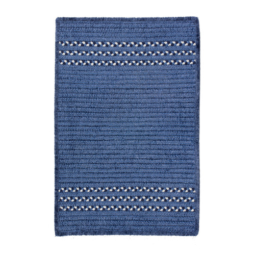 Blue Colonial Mills Skyrim Rugs Braided Rugs Made in the USA