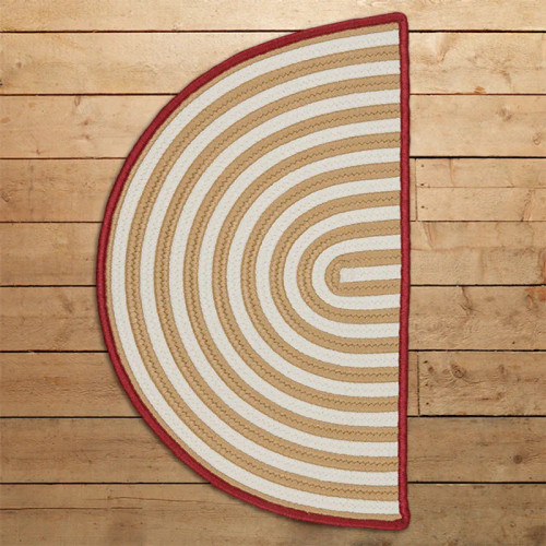 Colonial Mills Braided Striped Doormat, Sunbrella Fabric, 3 Colors on Food52