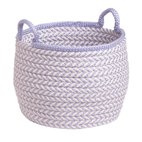 Purple Colonial Mills Mistique Basket Braided Baskets Made in the USA