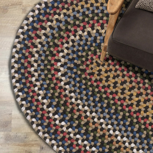 Wayland Oval Rugs Braided Rugs Made in the USA by Colonial Mills