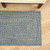 Oasis Blue Colonial Mills Bridgeport Tweed Runners. Braided Runner Rugs Made in the USA