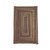 Earth Brown Colonial Mills Lucid Braided Multi Rectangle Rugs. Braided Rugs Made in the USA