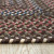 Earth Brown Colonial Mills Lucid Braided Multi Rectangle Rugs. Braided Rugs Made in the USA