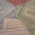 Lucid Braided Multi Rectangle Rugs. Space-Dye Braided Rugs Made in the USA by Colonial Mills