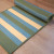 Seafoam Colonial Mills Reed Stripe Rectangle Rugs. Braided Rugs Made in the USA