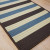 Sapphire Earth Colonial Mills Reed Stripe Rectangle Rugs. Braided Rugs Made in the USA