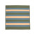 Seafoam Colonial Mills Reed Stripe Square Rugs. Braided Rugs Made in the USA