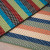 Winnie Multi Stripe Rectangle Rugs. Colorful indoor/outdoor rugs made in the USA by Colonial Mills