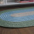 Lakeside Moss Colonial Mills Melbourne Braid Oval Rugs. Indoor Outdoor Braided Rugs Made in the USA