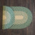 Sunsoaked Moss Colonial Mills Cape Eden Oval Rugs. Indoor Outdoor Braided Rugs Made in the USA