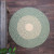Sunsoaked Moss Colonial Mills Cape Eden Round Rugs. Indoor Outdoor Braided Rugs Made in the USA