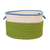 Bright Green & Bright Blue Colonial Mills In The Band Baskets Braided Baskets Made in the USA