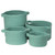 Turquoise Colonial Mills Homestead Set-4 Indoor/Outdoor Baskets Braided Baskets Made in the USA